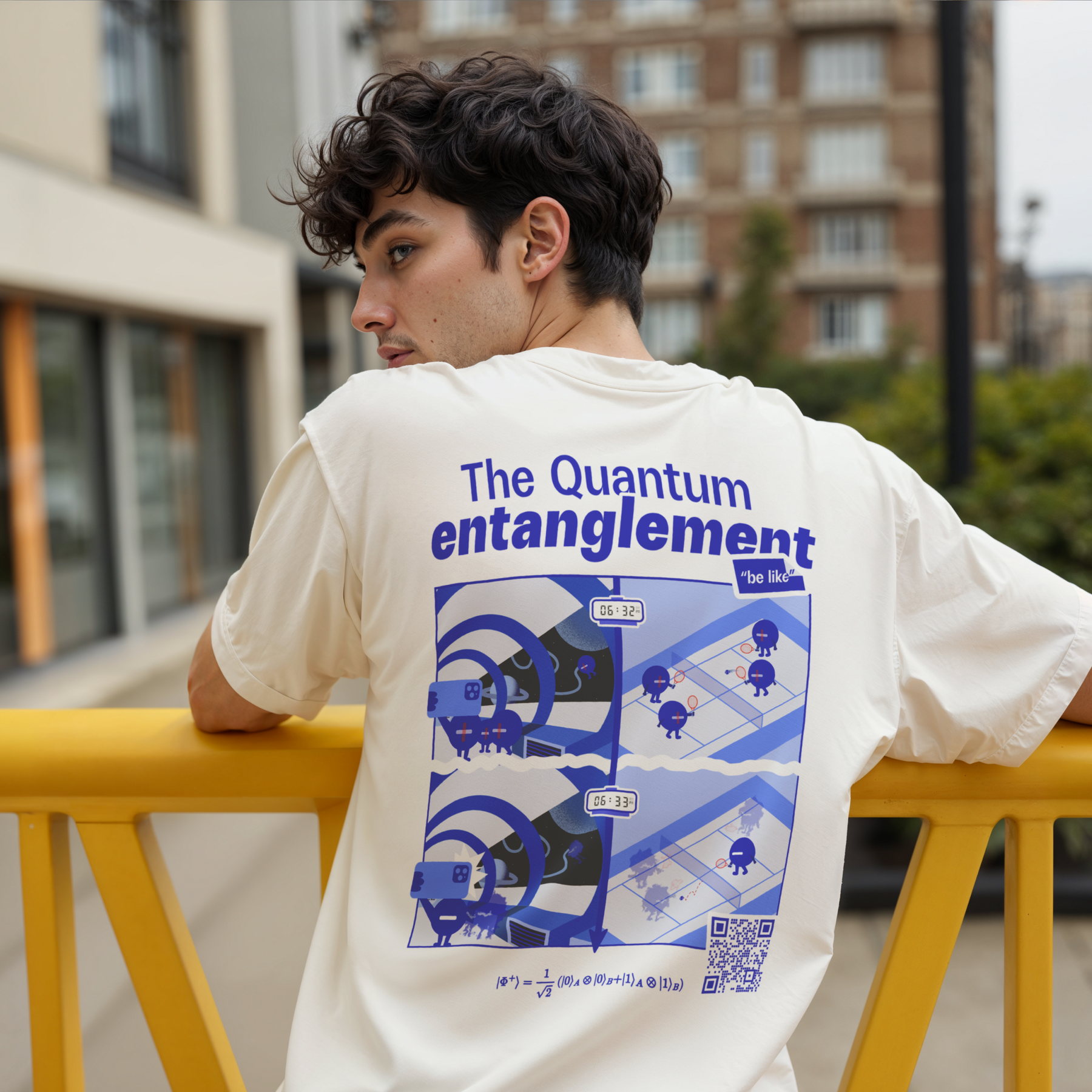 T-shirt The Electron Tunneling
