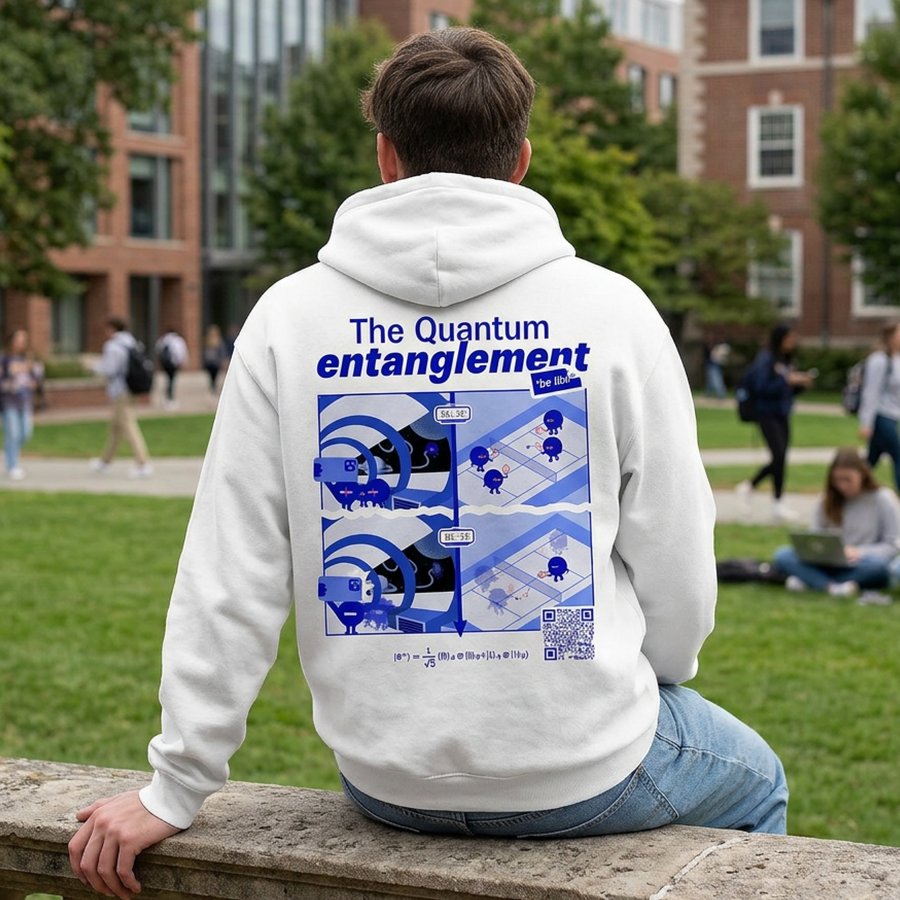 Hoodie The Quantum Entanglement