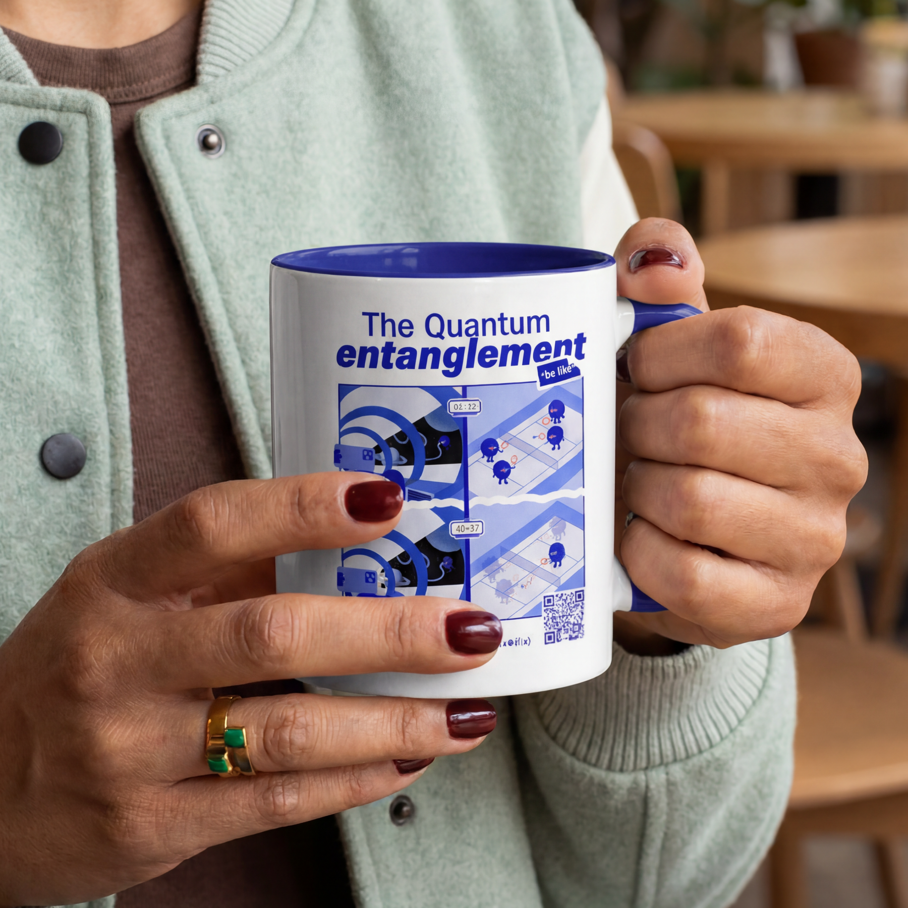 Mug The Quantum Entanglement